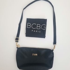 BCBG Faux Leather Shoulder Bag Crossbody